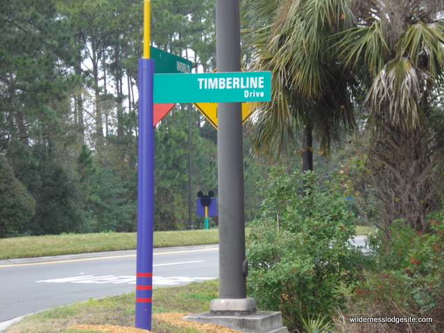 Timberline Drive sign